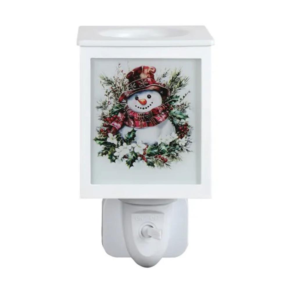 Aroma Snowman Square Plug In Wax Melt Warmer Extra Image 2